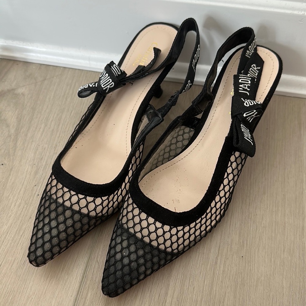 Dior Sling Back Heels
